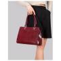 OEM1000 Women Handbag Sets Fashion Ladies Designer PU Leather Handbags Three-piece Sets Clutch Ladies Purses Tote with Wallets