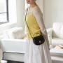 2024  New Style Metal Lock Customized Color Fashion Ladies Pu Retro Trendy Bag Half Moon Saddled Handbag Crossbody Saddle Bags