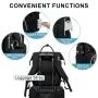 LOVEVOOK wholesale custom logo OEM 15.6 laptop bags Work travel School purses Teacher Nurse Backpacks Laptop Backpack for Women