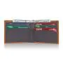 High quality men short wallet leather men's wallet card holder rfid blocking leather wallets for men