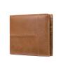 Vintage Genuine Leather Wallets For Men Anti-Theft Short Male Purses Money Clip Credit Card Holder Good Quality Man Wallets RFID