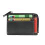 Factory price slim bifold card wallet rfid protected canvas credit card holders