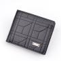 2022 Hot sell  Retro men's  short wallet horizontal male wallets for men fashionable card holder leather wallet