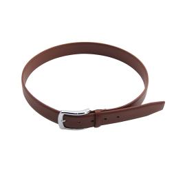Customized no scratch casual reversible jean belts PU alloy prong belts