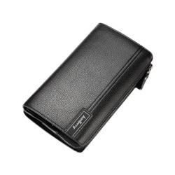 OEM082 Men Wallet Business Casual Fashion Korean Wallets and Purses Phone Long Slim Wallet Leather Purse Credit Card Holder