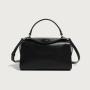 2024 Soft leather women's handbag Pillow bag Simple fashion large capacity high quality ladies bag