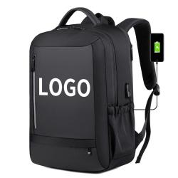 Custom Logo Notebook Back Pack Multifunctional Anti-theft USB Charging Mens Waterproof Laptop Backpack