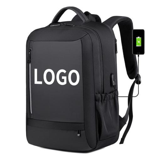 Custom Logo Notebook Back Pack Multifunctional Anti-theft USB Charging Mens Waterproof Laptop Backpack