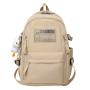 2023 Fashion Student Backpack Simple Korean High School Students Backpack Casual Large Capacity Schoolbag YI036