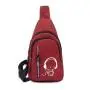 Nylon women's chest bag waist shoulder crossbody bag night light outdoor sports and leisure men's manufacturer wholesale