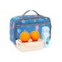 sublimation lunch ba outdoor square food Cooler Bag  aluminum foil waterproof leakproof Color cooler bag eco-friendly lunch bag