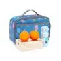 sublimation lunch ba outdoor square food Cooler Bag  aluminum foil waterproof leakproof Color cooler bag eco-friendly lunch bag