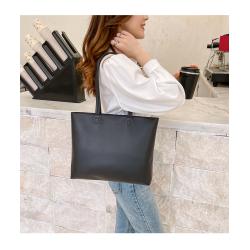 Fashion Large Capacity Tote Handbag Casual Versatile Shoulder Bag China Wholesale PU Ladies Shoulder Bag