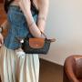 Summer mini woven shoulder crossbody bag