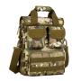 Unisex Tactical Reconnaissance Bag A4 Commuting Shoulder Crossbody Handbag for Men and Women with Durable Zipper Closure