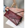 2024 Women's Long Fashionable Retro Envelope Wallet Bag sac main femm sac