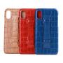 New Arrival Premium Embossed Crocodile Pattern Genuine Leather Mobile Phone Cover Case for Iphone 13 14 15 pro max plus