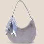 2024 new fashion plush fur handbags lady faux fur cross body shoulder bags