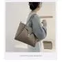 2021 New French Retro Fashion Single Shoulder Women's Bag Soft Leather Large Capacity Simple Portable Tote Bag Luxury Handbag