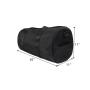 Travelling No Smell Duffle Bag with Lock Waterproof Sealed Zipper Large Sealing Bag OEM Odor Proof Carbon Lined