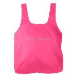Wholesale Fashion Recycled PET Small Stow-N-Go Colorful Tote Bag foldup shopping bag