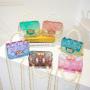 2022 New fashion women's handbags manufacturer single chain shoulder bag  pearls woman Candy Jelly bag