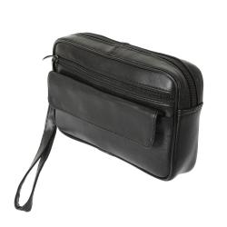 2024 New design Wholesale handbag Men's business briefcase Men's handbag Leather long casual zipper wallet handbag