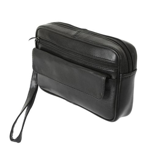 2024 New design Wholesale handbag Men's business briefcase Men's handbag Leather long casual zipper wallet handbag
