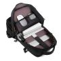 Large Capacity Unisex Nylon Backpack with Zipper Closure Breathable Waterproof Custom Logo Casual Laptop Backpack