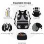 LOVEVOOK 14.3 15.6 17 in Laptop Backpack Water Resistant Travel Backpacks for Women Men, College School Backpack Student Bookbag