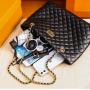 2024 New Fashion Custom PU Leather Tote Handbag Luxury Design Wear Proof With Custom Printed Logo Tote Bags