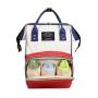 2024 Luxury Polyester Large Mom Baby Diaper Bag Backpack Custom Logo Diaper Bag