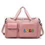 Wholesale Custom Logo Waterproof Portable Polyester Tote Gym Yoga Sport Duffle Bags for Women Luggage Travel Bags