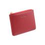 popular small slim custom logo card holder wallet card wallet id holder leather wallet keychain