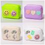 18 Colors Personalized Glitter Chenille Patches Nylon Waterproof Travel Storage Blank Girls Gifts Makeup Pouch Cosmetic Bag
