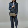2024 Wholesale Custom Simple Ladies Message Bags PU Leather Shoulder Bags For Women