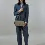 2024 Wholesale Custom Simple Ladies Message Bags PU Leather Shoulder Bags For Women