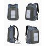 ZWY074 Simple Men's Outdoor Solar Backpack Unisex New Nylon Cycling Travel Camping Shoulder Bag Waterproof Eco-friendly Backpack