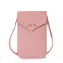 Factory Direct Women's Retro Student Small Wallet PU Leather Touch Screen Mobile Phone Slung Trendy Lock Fashionable Lady's