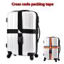 DC042 Adjustable Luggage Straps Fashion Portable Suitcase Belts with Combination Lock Custom Travel Luggage Belt Strap