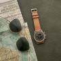 OEM ODM Correa De Reloj Cuero Custom 20 22 24 Mm Genuine Retro Suede Leather Replacement Watch Bands Strap Tali Jam Uhrenarmband