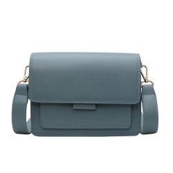 Fashion Messenger Bags Designer Handbag Wholesale Blue Leather Messenger Bag Designer Women Bags Bolsas Para Mujer