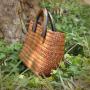 2020 New Hand Woven Women Purse Tote Bag Simple Girls Handbag For Summer