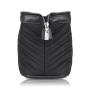 High Capacity Leather Makeup Travel Case Brush Organizer Bag Leather Travel Toiletry Cosmetic Bag