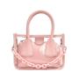 High Quality Transparent Ladies Shoulder Tote Bag PVC Crossbody Clear Women Hand Bag