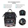 LOVEVOOK high quality custom logo large travel backpacks bags for business work office school 15.6 inch Women's  laptop Backpack