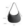 Custom Korean Ladies Hand Bags High Quality PU Leather Designer Fashion Handbags Famous Brands Plain Small Underarm Shoulder Bag
