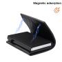 RFID Aluminium Box Synthetic Leather Wallet Credit Card Holder Men And Women Metal