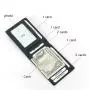 NEW Carbon Fiber Pattern Men's Leather Wallets RFID Blocking Card Bag Vintage Black Credit Card Holder Money Cash Clip