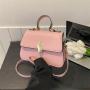 2024 new design popular ladies handbag women's  shoulder bag texture small square bag personalized crossbody bag